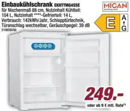 Poco MICAN Einbaukühlschrank EKHTTMG4SSE Angebot