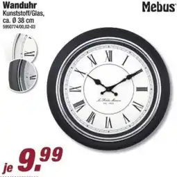 Poco Mebus Wanduhr Angebot