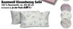 Poco Baumwoll Kissenbezug Satin 100% Angebot