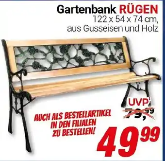 CENTERSHOP Gartenbank RÜGEN Angebot