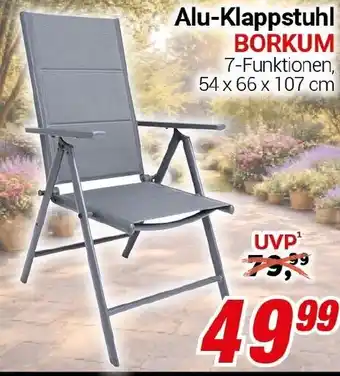 CENTERSHOP Alu-Klappstuhl BORKUM Angebot