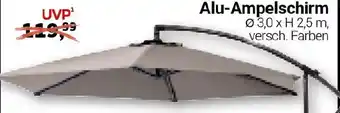 CENTERSHOP Alu-Ampelschirm Angebot
