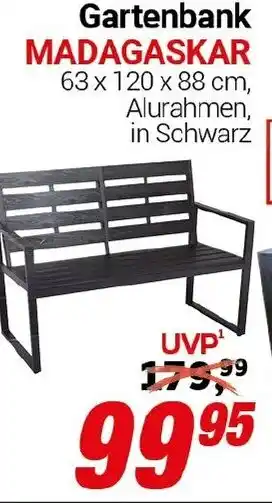 CENTERSHOP Gartenbank MADAGASKAR Angebot