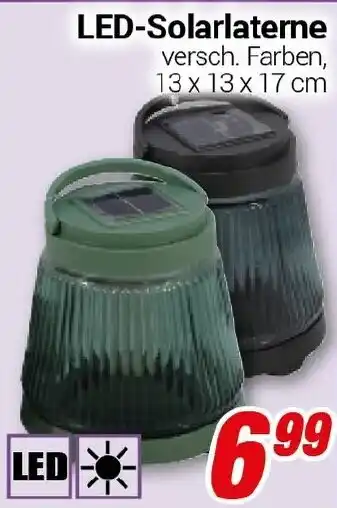 CENTERSHOP LED-Solarlaterne Angebot