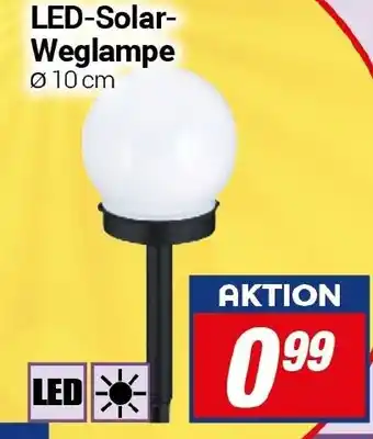 CENTERSHOP LED-Solar- Weglampe Angebot