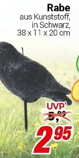 CENTERSHOP Rabe aus Kunststoff Angebot