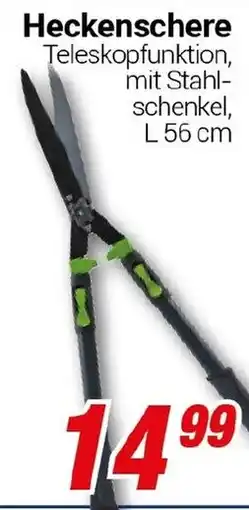 CENTERSHOP Heckenschere Angebot