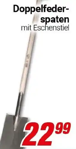 CENTERSHOP Doppelfeder- spaten Angebot