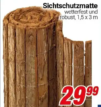 CENTERSHOP Sichtschutzmatte Angebot