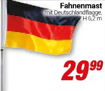 CENTERSHOP Fahnenmast Angebot