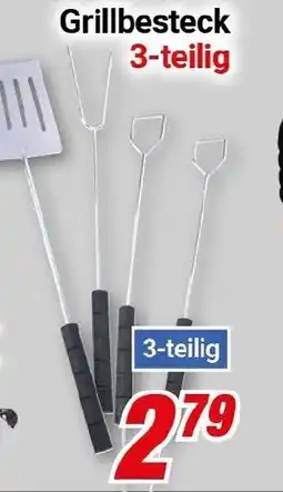 CENTERSHOP Grillbesteck 3-teilig Angebot