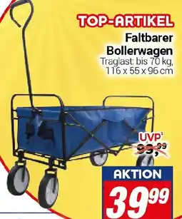 CENTERSHOP Faltbarer Bollerwagen Angebot