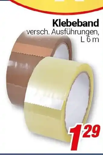 CENTERSHOP Klebeband Angebot