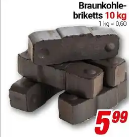 CENTERSHOP Braunkohle briketts Angebot