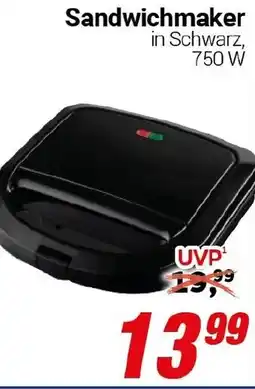 CENTERSHOP Sandwichmaker Angebot