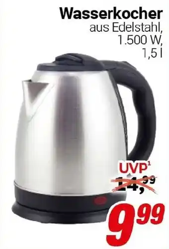 CENTERSHOP Wasserkocher Angebot