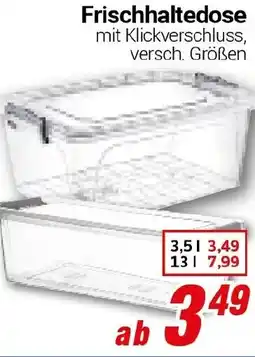 CENTERSHOP Frischhaltedose Angebot