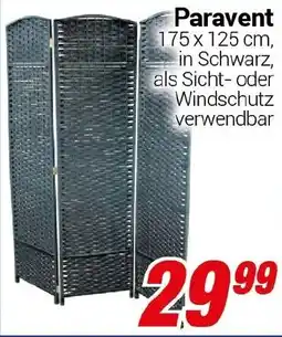 CENTERSHOP Paravent Angebot