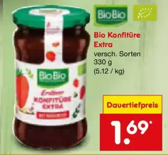 Netto Marken-Discount Bio Konfitüre Extra Angebot