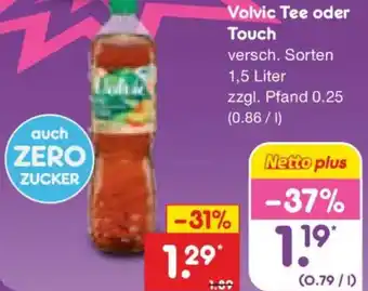 Netto Marken-Discount Volvic Tee oder Touch Angebot