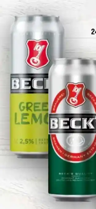 Handelshof Beck's Bier Angebot