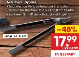 Netto Marken-Discount Astschere, Bypass Angebot