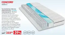 Matratzen Concord Concord vitalis spring h2/vitalis spring h3 Angebot