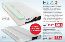 Matratzen Concord Mlily komfortschaum-matratze supreme Angebot