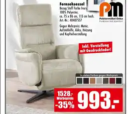 Möbel Mahler Pm polstermöbel oelsa fernsehsessel Angebot