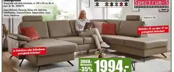 Möbel Mahler Spectrum-s ledergarnitur Angebot