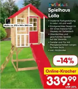 Netto Marken-Discount ZWERKULES Spielhaus Lolla Angebot