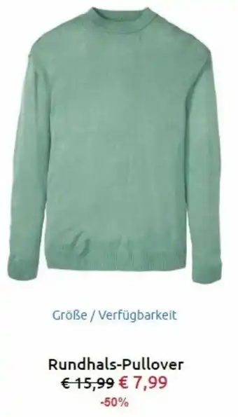 bonprix Rundhals-Pullover Angebot