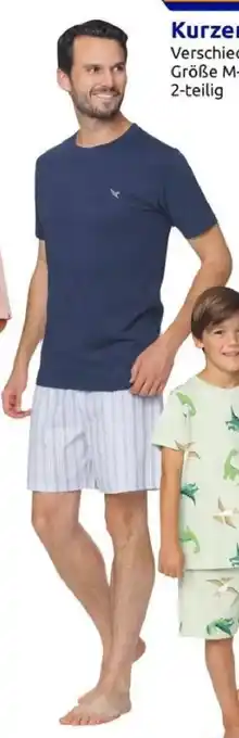 Action Kurzer Pyjama Herren Angebot
