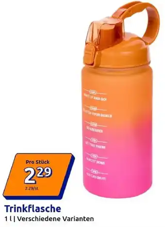 Action Trinkflasche Angebot