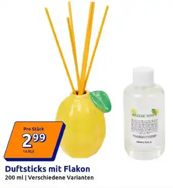Action Duftsticks mit Flakon Angebot
