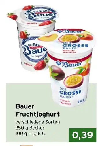 CAP Markt Bauer Fruchtjoghurt 250g Angebot