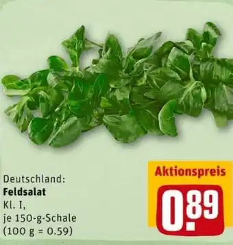 REWE City Feldsalat 150g Angebot