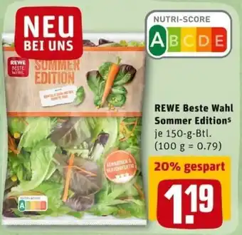 REWE City Rewe Beste Wahl Sommer Edition 150g Btl. Angebot