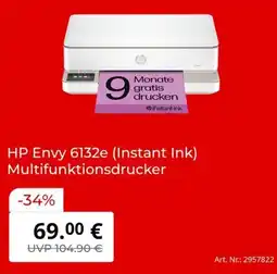 MediaMarkt HP Envy 6132e (Instant Ink) Multifunktionsdrucker Angebot