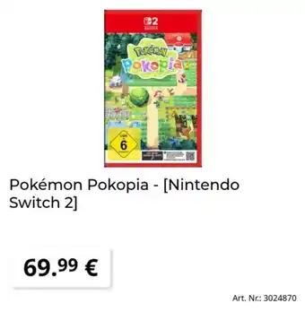 MediaMarkt Pokémon Pokopia - [Nintendo Switch 2] Angebot