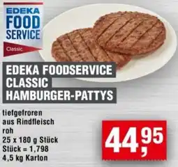 Handelshof Edeka foodservice classic hamburger-pattys Angebot