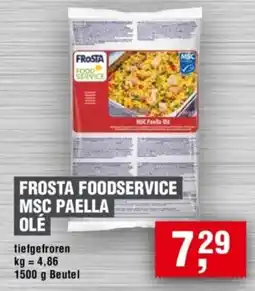 Handelshof Frosta foodservice msc paella ole Angebot