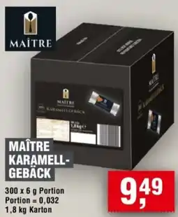 Handelshof Maître karamell geback Angebot