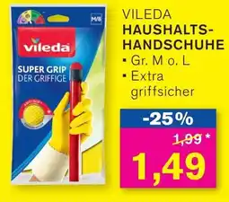 KODi vileda HAUSHALTS- HANDSCHUHE Angebot