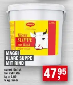 Handelshof Maggi klare suppe mit rind Angebot