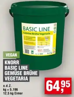Handelshof Knorr basic line gemüse brühe vegetaria Angebot