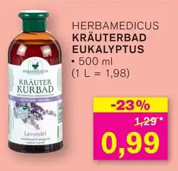 KODi HERBAMEDICUS KRÄUTERBAD EUKALYPTUS Angebot