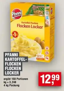 Handelshof Pfanni kartoffel flocken flocken locker Angebot