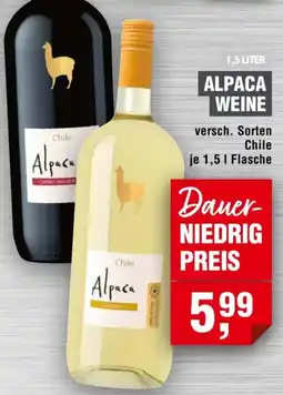 Handelshof Alpaca weine Angebot