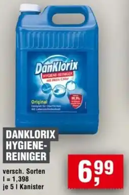 Handelshof Danklorix hygiene reiniger Angebot